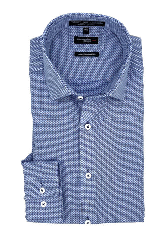 Leo Chevalier - Long Sleeve Dress Shirt - Modern Fit - 100% Cotton - Non Iron - 622164