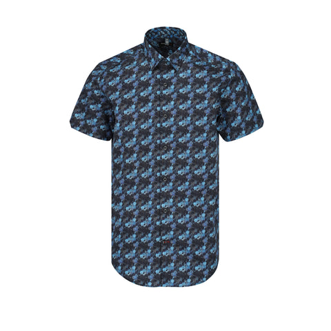 Leo Chevalier - Short Sleeve Shirt - Shaped Fit - 100% Cotton - Non-iron - 622236