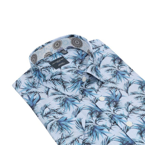 Leo Chevalier - Short Sleeve Shirt - Modern Fit - 100% Cotton - Non-iron - 622350