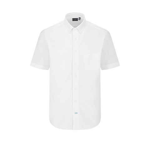 Leo Chevalier - Short Sleeve Shirt - Casual Fit - 100% Cotton Knit - Non-iron - Big and Tall - 622392/QT