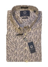 Viyella - Short Sleeve Cotton Stretch Blend Shirt - Classic Fit - 650341- MADE IN CANADA