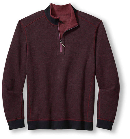 Tommy Bahama - Reversible Sweater - Flip Coast Half Zipper - Available in 6 Colours - ST226734