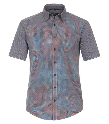 Casa Moda - Short Sleeve Cotton Shirt - Comfort Fit - 934048100