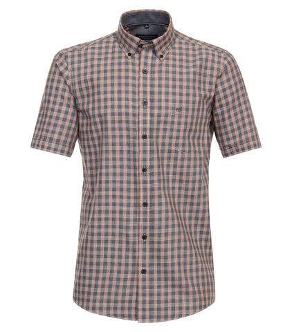Casa Moda - Short Sleeve Cotton Shirt - Comfort Fit - 944241300