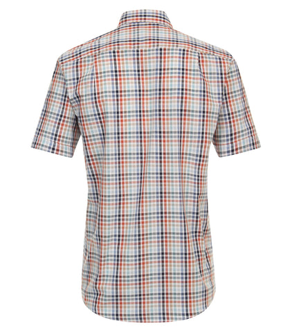 Casa Moda - Short Sleeve Cotton Shirt - Comfort Fit - 944241700