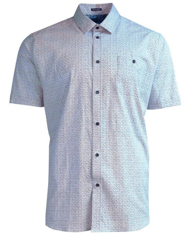 Marco - Short Sleeve Sport Shirt - Cotton Stretch - Classic Fit  - Big Sizing - CH3225CB