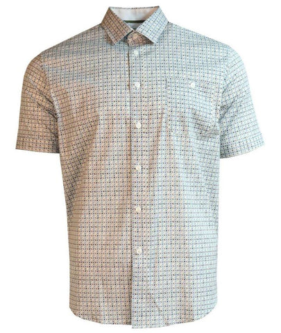 Marco - Short Sleeve Sport Shirt - Cotton Stretch - Classic Fit  - Big Sizing - CH3239CB Clearance