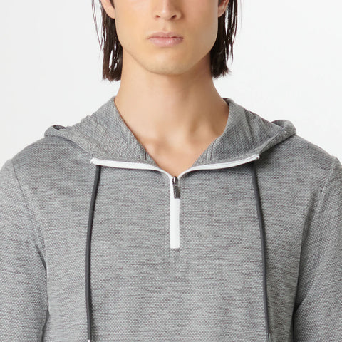 Bugatchi - UV50 Performance Hoodie Pullover - Easy Care - DF3410K32