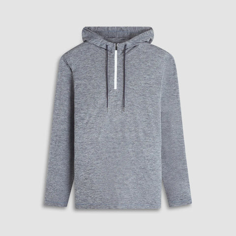 Bugatchi - UV50 Performance Hoodie Pullover - Easy Care - DF3410K32