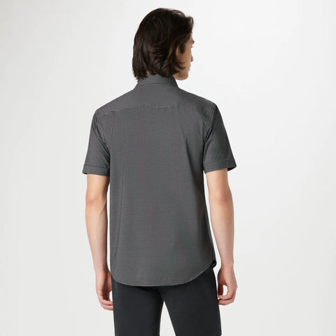 Bugatchi - Miles Short Sleeve Modern Fit Shirt - OOOHCotton Tech - 8 way Stretch - DF9516F40