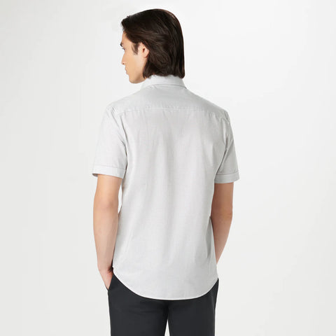 Bugatchi - Miles Short Sleeve Modern Fit Shirt - OOOHCotton Tech - 8 way Stretch - DF9516F40