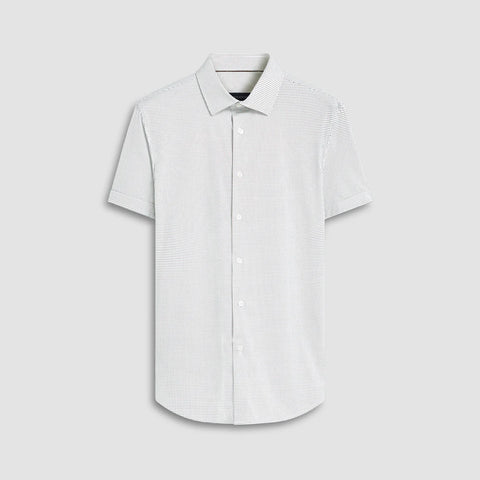 Bugatchi - Miles Short Sleeve Modern Fit Shirt - OOOHCotton Tech - 8 way Stretch - DF9516F40