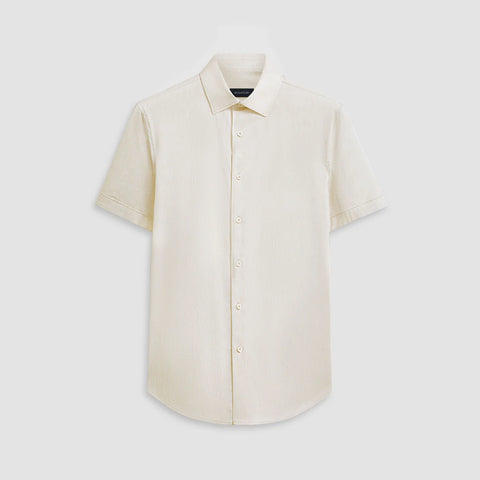 Bugatchi - Miles Short Sleeve Modern Fit Shirt - OOOHCotton Tech - 8 way Stretch - Available in 4 Colours - DF9517F40