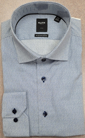 Serica - Elite - Long Sleeve Shirt - Shaped Fit - Cotton - E2357105
