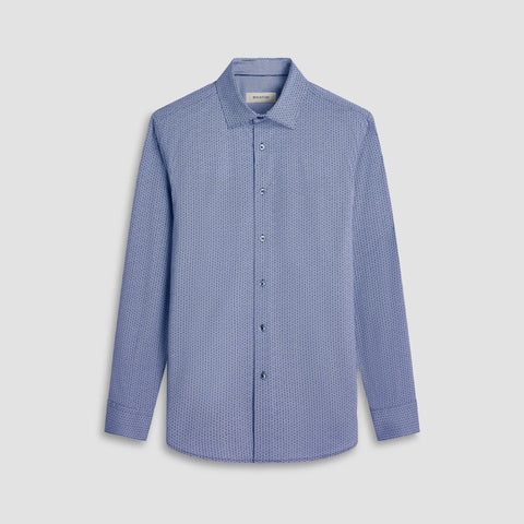 Bugatchi - Long Sleeve - Modern Fit - OOOHCotton Tech - 8 way Stretch - FF9450K61