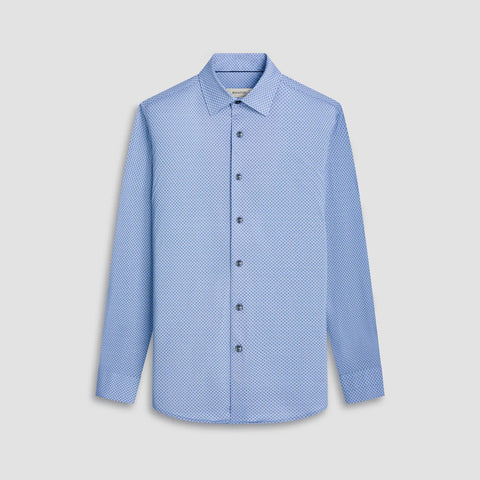 Bugatchi - Long Sleeve - Modern Fit - OOOHCotton Tech - 8 way Stretch - FF9556K60