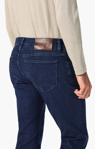 34 Heritage - Courage Straight Leg Jean - Mid Rise - Dark Midnight Brushed Urban - H0031081784