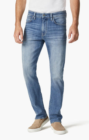 34 Heritage - Courage Straight Leg Jean - Mid Rise - Mid Brushed Organic - H0031083287