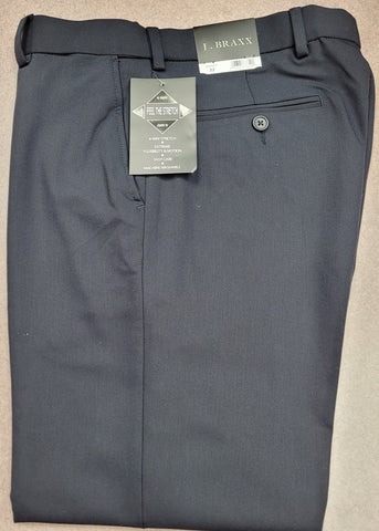 J. Braxx - Golf or Casual Pant - 4-Way Stretch with Expandable Waist - Poly Blend - Available in 8 Colours