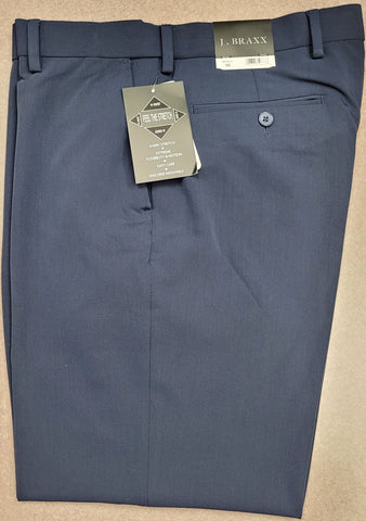 J. Braxx - Golf or Casual Pant - 4-Way Stretch with Expandable Waist - Poly Blend - Available in 8 Colours