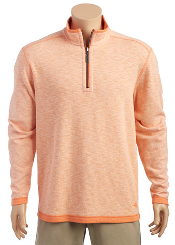 Tommy Bahama - Reversible Sweater - Sea Glass Half Zipper - T218266 Clearance