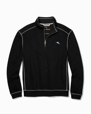 Tommy Bahama - Tobago Bay - Half Zip Leisure Knit - Cotton Blend - Available in 8 Colours - T220818-1