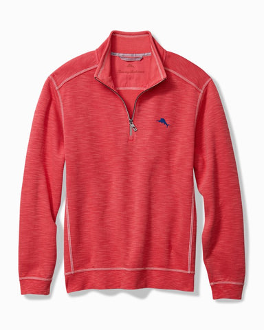 Tommy Bahama - Tobago Bay - Half Zip Leisure Knit - Cotton Blend - Available in 8 Colours - T220818-1