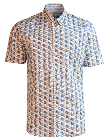 Marco - Short Sleeve Sport Shirt - Cotton Stretch - Classic Fit  - Big Sizing - CH3254CB Clearance