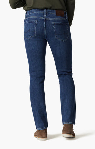 34 Heritage - Courage Straight Leg Jean - Mid Rise - Deep Brushed Organic - H0031084915