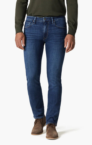 34 Heritage - Courage Straight Leg Jean - Mid Rise - Deep Brushed Organic - H0031084915