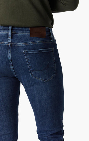 34 Heritage - Courage Straight Leg Jean - Mid Rise - Deep Brushed Organic - H0031084915