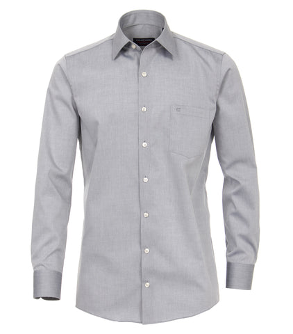 Casa Moda - Long Sleeve Cotton Dress Shirt - Modern Fit - Stretch - 006530