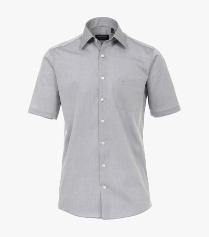 Casa Moda - Cotton Short Sleeve Dress Shirt - Non Iron - Comfort Fit - Big and Tall - Available in 7 Colours - 008070