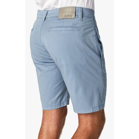34 Heritage - Arizona - Shorts - French Blue Fancy Print - 0435380272
