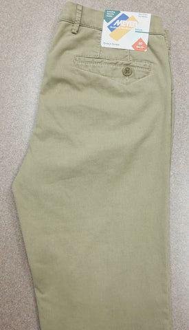 Meyer - Dublin - Two-Tone Organic Cotton Pant - Available in 5 Colours - 1-3024