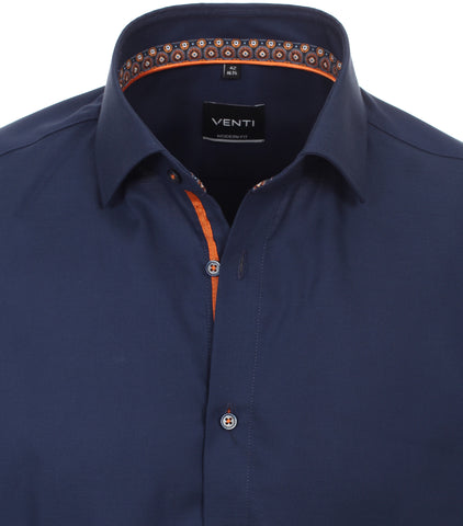 Venti - Long Sleeve Cotton Dress Shirt - Modern Fit - 123835200