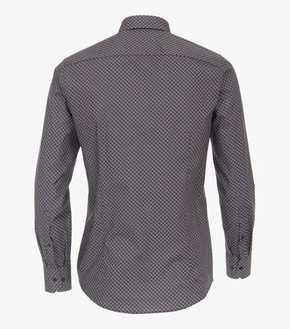 Venti - Long Sleeve Cotton Dress Shirt - Modern Fit - 123931400