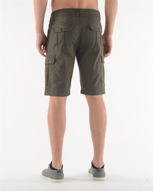 Lois - ENRIQUE - Stretch Cargo Shorts - Slub Twill - (Sand, Khaki, Sto 