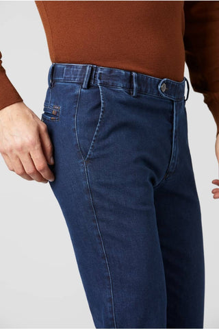 Meyer - OSLO - Super Stretch Denim - Stretch Waist Band - Modern Fit - 2-4546