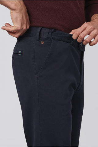 Meyer - OSLO - High Quality Twill Pant with Stretch Waistband - Stretch Organic Cotton - 2-5552