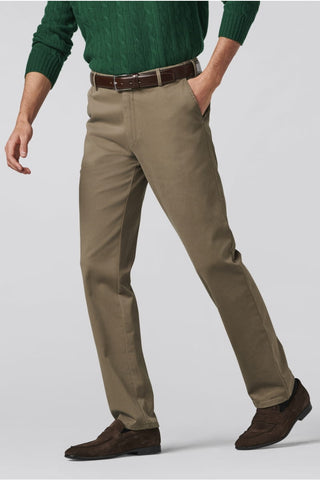 Meyer - OSLO - High Quality Twill Pant with Stretch Waistband - Stretch Organic Cotton - 2-5552