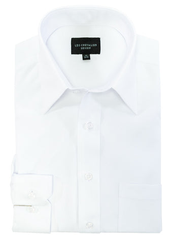 Leo Chevalier - Long Sleeve Shirt - Micro Polyester - Non Iron -  225156