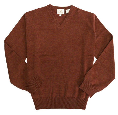 Viyella - Merino Wool - V-Neck Sweater - 255611-3