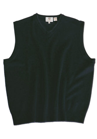 Viyella - Merino Wool - V-Neck Knit Vest - 255613