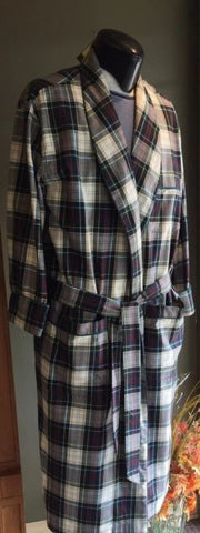 Viyella - Cotton/Wool - Shawl Collar Bathrobe - Made In Canada ,  255943