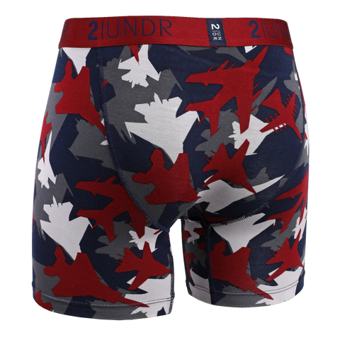 2UNDR - 6" Swing Shift Boxer Briefs - 2U01BB - Top Gun