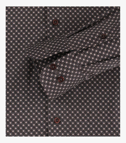 Casa Moda - Long Sleeve Shirt - Modern Fit - 323938500 Clearance