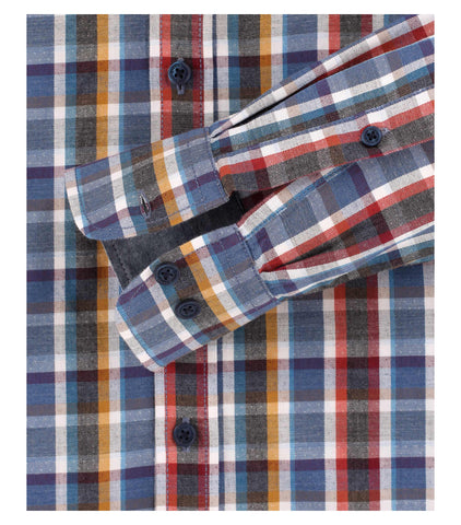 Casa Moda - Long Sleeve Shirt - Casual Fit - 403491300 - Clearance