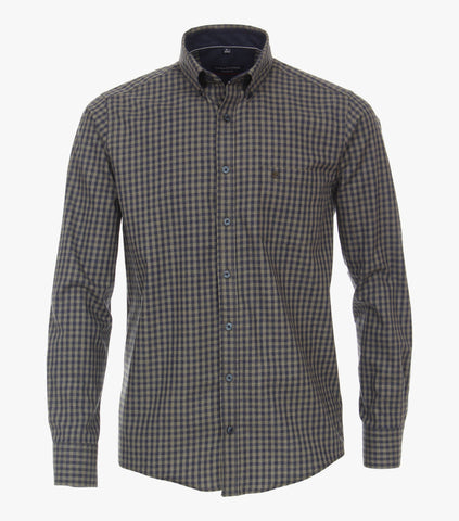 Casa Moda - Long Sleeve Cotton Shirt - Casual Fit - 423918400 Clearance