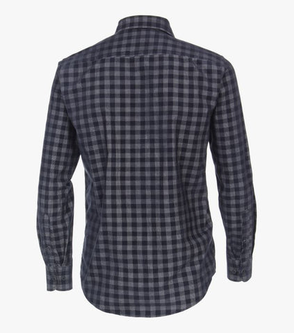 Casa Moda - Long Sleeve Cotton Shirt - Casual Fit - 423923000